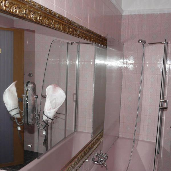 Pink bathroom